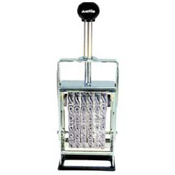JustRite BDA0-3 Alpha Number Stamp-SA BDA0_3SA