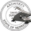 Architect Seal - Desk Top Style - Nebraska ARCHITECT_DESK_TOP_NEBRASKA
