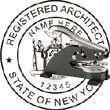Architect Seal - Desk Top Style - New York ARCHITECT_DESK_TOP_NEW_YORK