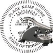 Architect Seal - Desk Top Style - Tennessee ARCHITECT_DESK_TOP_TENNESSEE