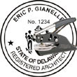 Architect Seal - Pocket Style - Delaware ARCHITECT_POCKET_SEAL_DELAWARE