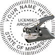 Architect Seal - Pocket Style - Minnesota ARCHITECT_POCKET_SEAL_MINNESOTA