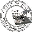 Architect Seal - Pocket Style - Ohio ARCHITECT_POCKET_SEAL_OHIO