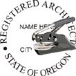 Architect Seal - Pocket Style - Oregon ARCHITECT_POCKET_SEAL_OREGON
