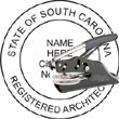 Architect Seal - Pocket Style - South Carolina ARCHITECT_POCKET_SEAL_SOUTH_CAROLINA