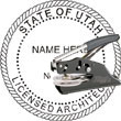 Architect Seal - Pocket Style - Utah ARCHITECT_POCKET_SEAL_UTAH