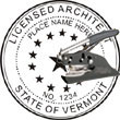 Architect Seal - Pocket Style - Vermont ARCHITECT_POCKET_SEAL_VERMONT