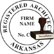 Architect Seal - Wood Stamp - Arkansas ARCHITECT_STAMP_WOOD_ARKANSAS