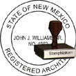 Architect Seal - Wood Stamp - New Mexico ARCHITECT_STAMP_WOOD_NEW_MEXICO