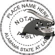 Notary Seal - Desk Top Style - Alabama NOTARY_DESK_TOP_ALABAMA
