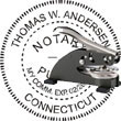 Notary Seal - Desk Top Style - Connecticut NOTARY_DESK_TOP_CONNECTICUT