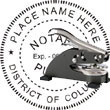 Notary Seal - Desk Top Style - Dist of Columbia NOTARY_DESK_TOP_DISTRICT_OF_COLUMBIA