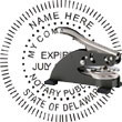 Notary Seal - Desk Top Style - Delaware NOTARY_DESK_TOP_DELAWARE