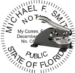 Notary Seal - Desk Top Style - Florida NOTARY_DESK_TOP_FLORIDA