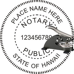 Notary Seal - Desk Top Style - Hawaii NOTARY_DESK_TOP_HAWAII
