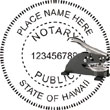 Notary Seal - Desk Top Style - Hawaii NOTARY_DESK_TOP_HAWAII