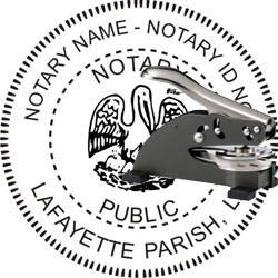 Notary Seal - Desk Top Style - Louisiana NOTARY_DESK_TOP_LOUISIANA