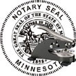 Notary Seal - Desk Top Style - Minnesota NOTARY_DESK_TOP_MINNESOTA