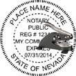 Notary Seal - Desk Top Style - Nevada NOTARY_DESK_TOP_NEVADA