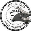 Notary Seal - Desk Top Style - New Hampshire NOTARY_DESK_TOP_NEW_HAMPSHIRE