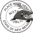 Notary Seal - Desk Top Style - New Mexico NOTARY_DESK_TOP_NEW_MEXICO