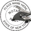 Notary Seal - Desk Top Style - New York NOTARY_DESK_TOP_NEW_YORK