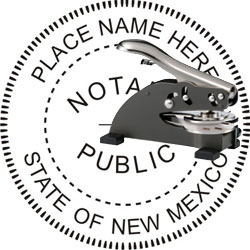 Notary Seal - Desk Top Style - New Mexico NOTARY_DESK_TOP_NEW_MEXICO