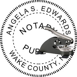 Notary Seal - Desk Top Style - North Carolina NOTARY_DESK_TOP_NORTH_CAROLINA
