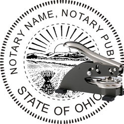 Notary Seal - Desk Top Style - Ohio NOTARY_DESK_TOP_OHIO
