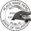 Notary Seal - Desk Top Style - Oklahoma NOTARY_DESK_TOP_OKLAHOMA