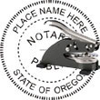 Notary Seal - Desk Top Style - Oregon NOTARY_DESK_TOP_OREGON