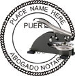 Notary Seal - Desk Top Style - Puerto Rico NOTARY_DESK_TOP_PUERTO_RICO
