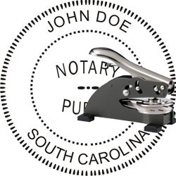 Notary Seal - Desk Top Style - South Carolina NOTARY_DESK_TOP_SOUTH_CAROLINA