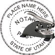 Notary Seal - Desk Top Style - Utah NOTARY_DESK_TOP_UTAH