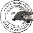Notary Seal - Desk Top Style - Washington NOTARY_DESK_TOP_WASHINGTON
