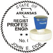 Engineer Seal - Pre Inked Stamp - Arkansas ENGINEER_STAMP_PRE_INKED_ARKANSAS