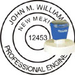 Engineer Seal - Pre Inked Stamp - New Mexico ENGINEER_STAMP_PRE_INKED_NEW_MEXICO