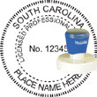 Engineer Seal - Pre Inked Stamp - South Carolina ENGINEER_STAMP_PRE_INKED_SOUTH_CAROLINA