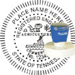 Engineer Seal - Pre Inked Stamp - Tennessee ENGINEER_STAMP_PRE_INKED_TENNESSEE