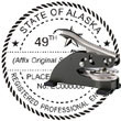 Engineer Seal - Desk Top Style - Alaska ENGINEER_DESK_TOP_ALASKA