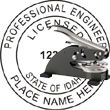 Engineer Seal - Desk Top Style - Idaho ENGINEER_DESK_TOP_IDAHO