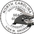 Engineer Seal - Desk Top Style - North Carolina ENGINEER_DESK_TOP_NORTH_CAROLINA