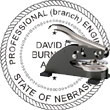 Engineer Seal - Desk Top Style - Nebraska ENGINEER_DESK_TOP_NEBRASKA