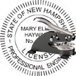 Engineer Seal - Desk Top Style - New Hampshire ENGINEER_DESK_TOP_NEW_HAMPSHIRE