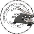 Engineer Seal - Desk Top Style - South Dakota ENGINEER_DESK_TOP_SOUTH_DAKOTA