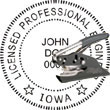 Engineer Seal - Pocket Style - Iowa ENGINEER_POCKET_SEAL_IOWA