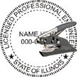 Engineer Seal - Pocket Style - Illinois ENGINEER_POCKET_SEAL_ILLINOIS