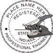 Engineer Seal - Pocket Style - Indiana ENGINEER_POCKET_SEAL_INDIANA