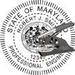 Engineer Seal - Pocket Style - Maryland ENGINEER_POCKET_SEAL_MARYLAND
