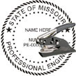 Engineer Seal - Pocket Style - Missouri ENGINEER_POCKET_SEAL_MISSOURI